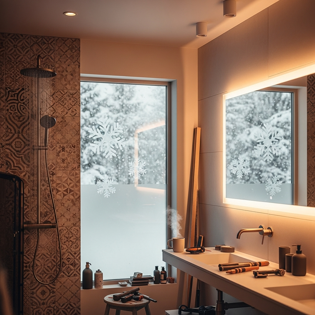 Badsanierung im Winter - Warum die kalte Jahreszeit der beste Zeitpunkt ist