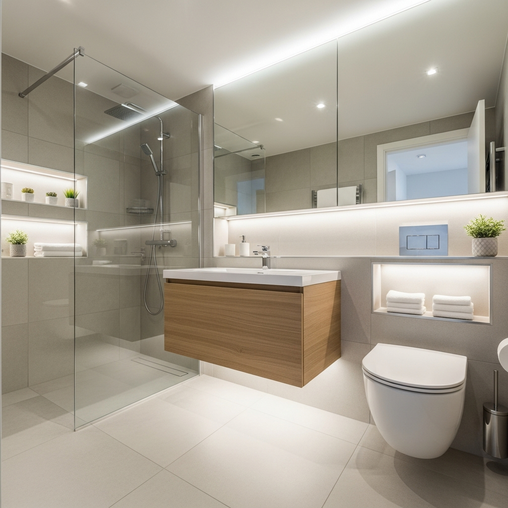 Kleine Bader gross gestalten - 15 Profi-Tipps fur mehr Raumgefuhl