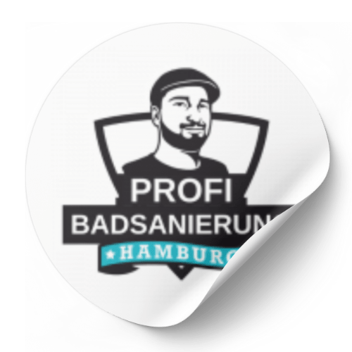 Profi Badsanierung Logo als Sticker